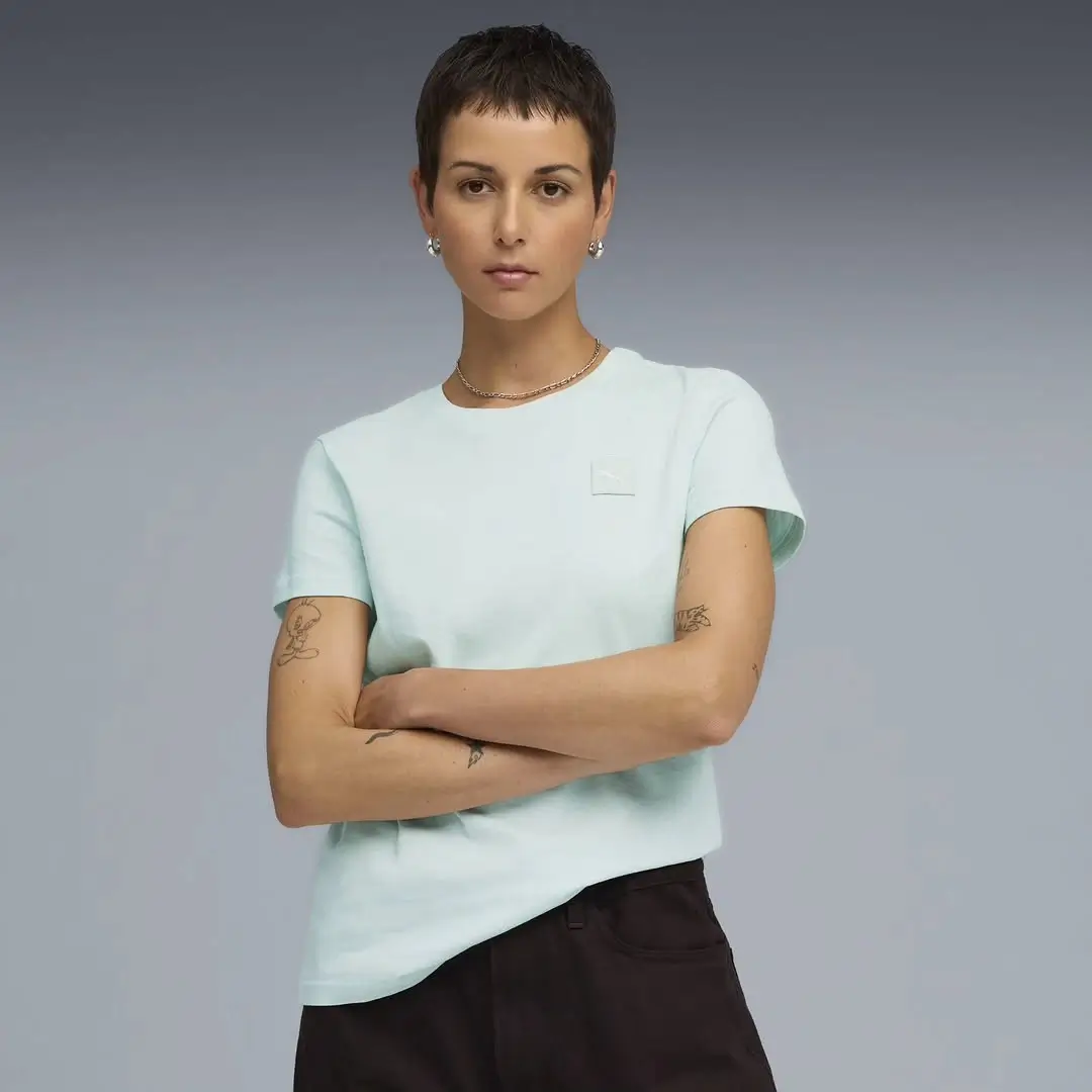 casual summer t-shirt outfit for women 2026 Soft Minimalism in Pastel Tones