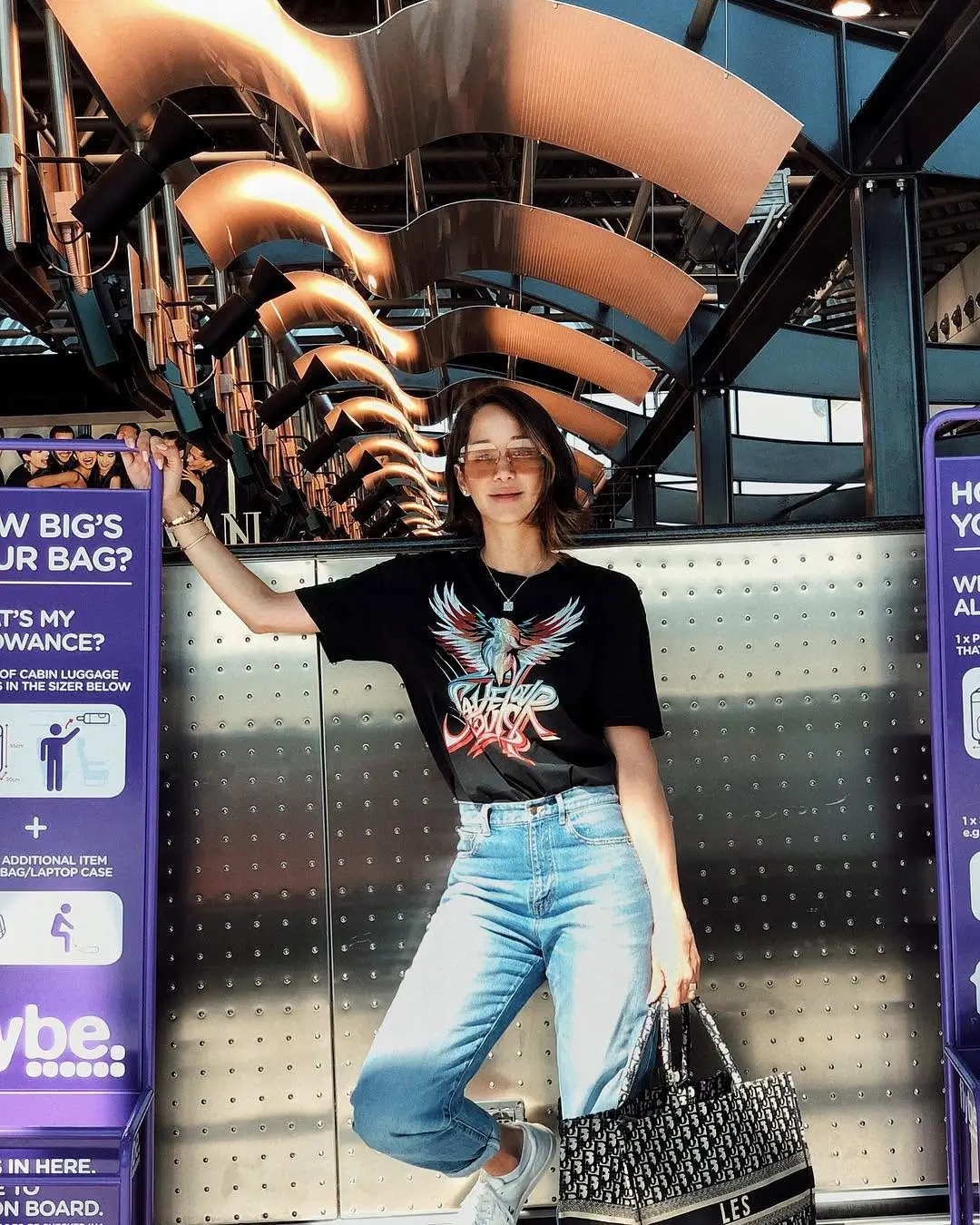 comfy airport outfits summer 2026 Graphic Tees and Clean Denim for Easy Travel Style