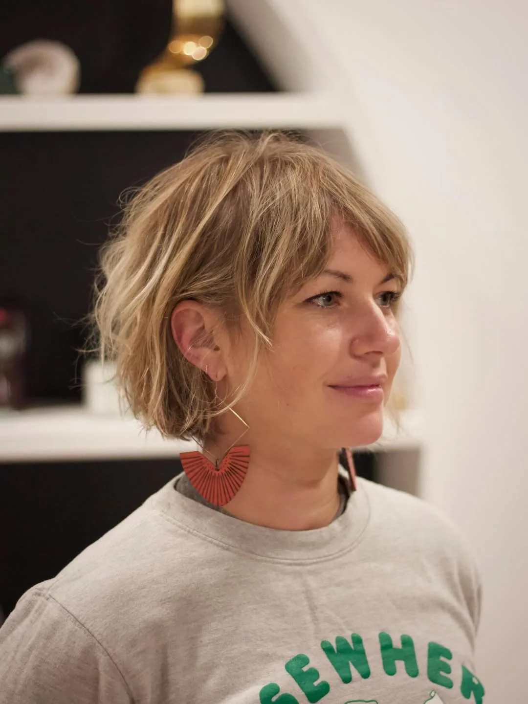 cute summer bixie haircut 2026 Sun-Kissed Blonde Bixie with Airy Layers