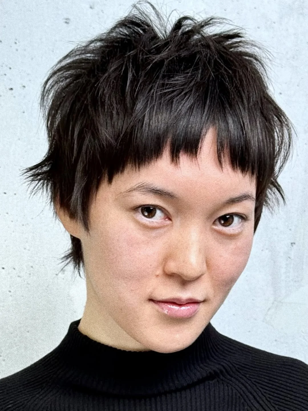 cute summer short haircuts 2026 Choppy Micro Pixie with Textured Bangs