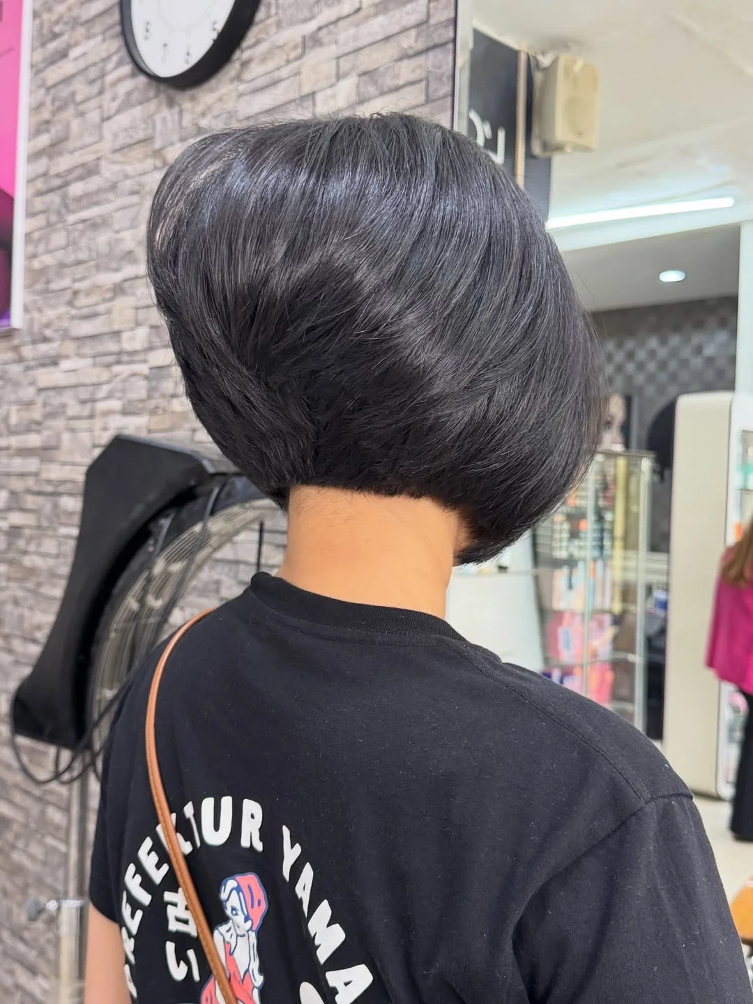 cute summer short haircuts 2026 Rounded Precision Bob with Clean Volume