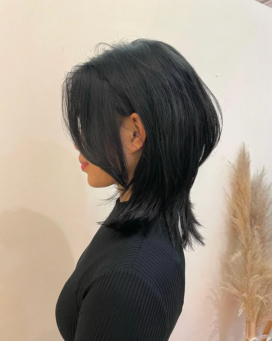 edgy summer wolf cut 2026 Sharp Contrast Wolf Cut with Sleek Layers