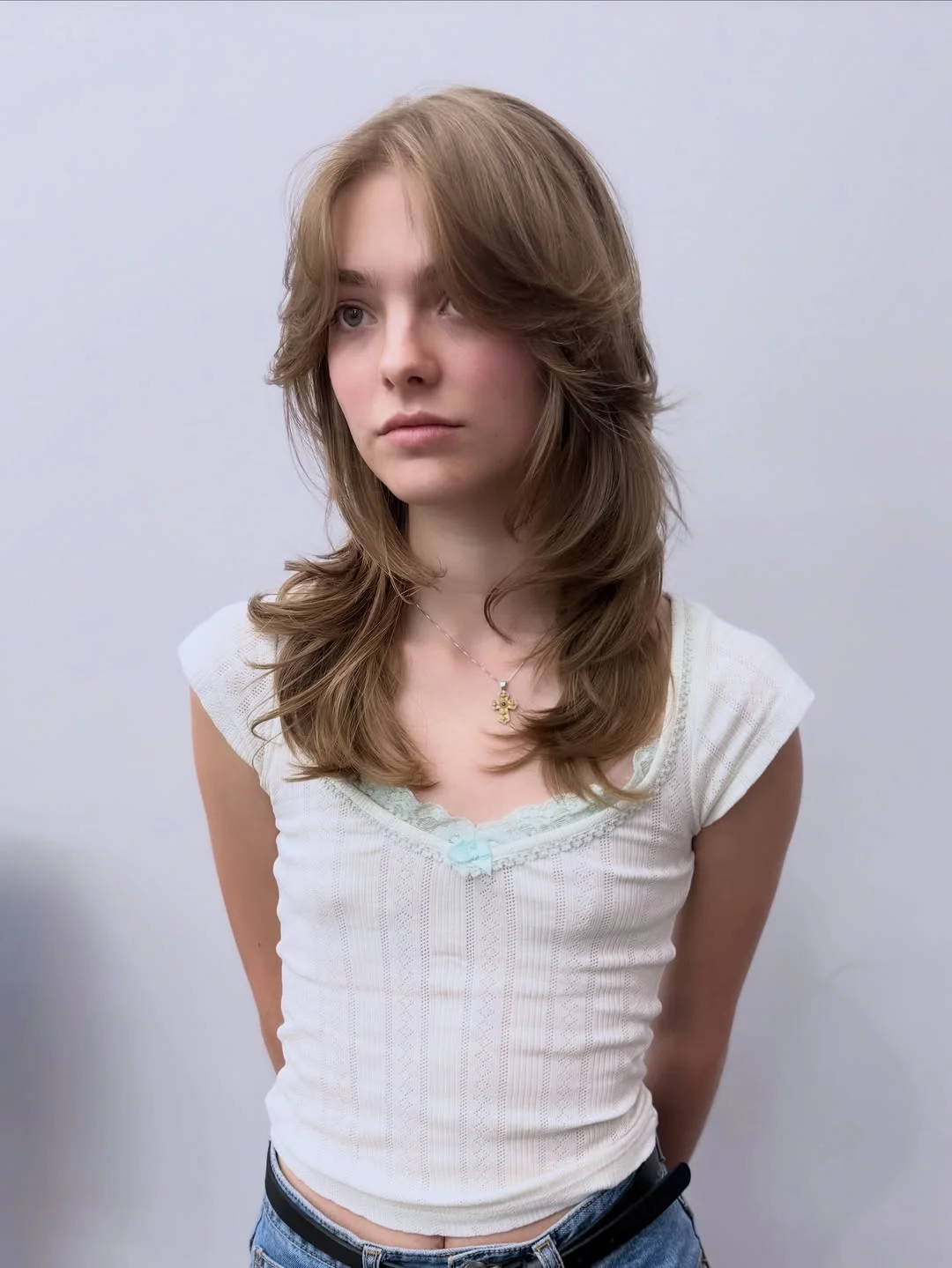 face-framing summer butterfly haircut 2026 Lightweight Butterfly Cut with Wispy Fringe Energy