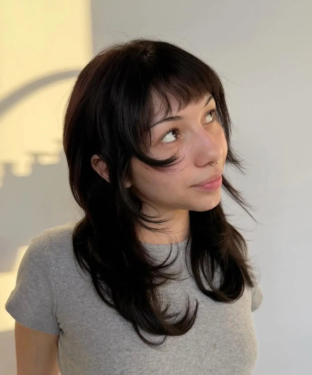 layered summer shag haircut 2026 Short shag with soft flipped layers