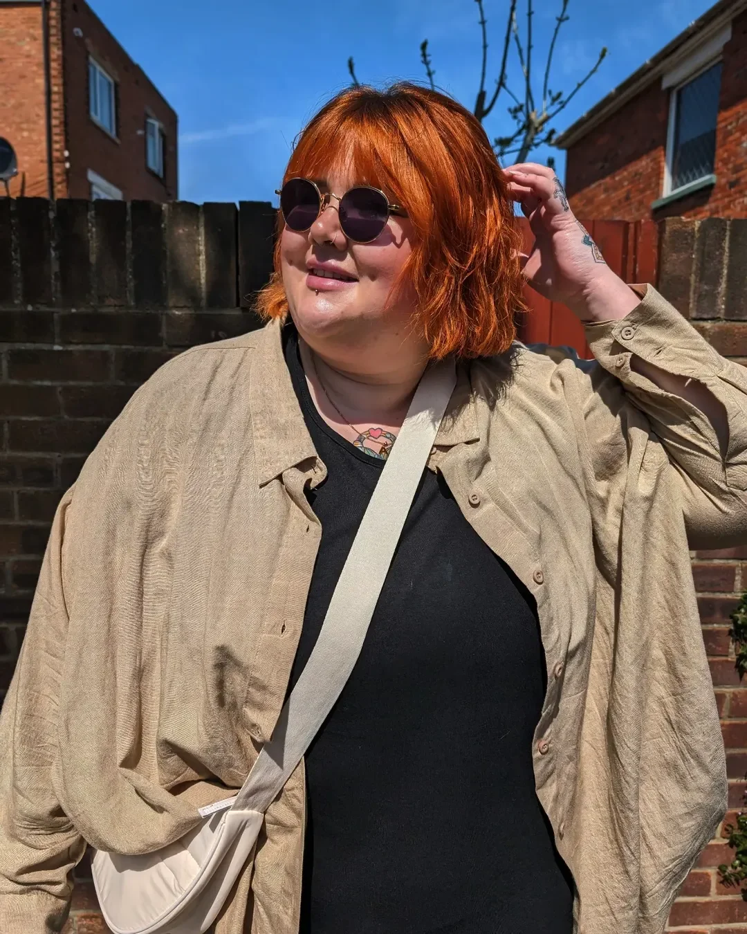 slimming summer haircuts for plus size women 2026 Edgy Shaggy Bob with Bold Summer Color