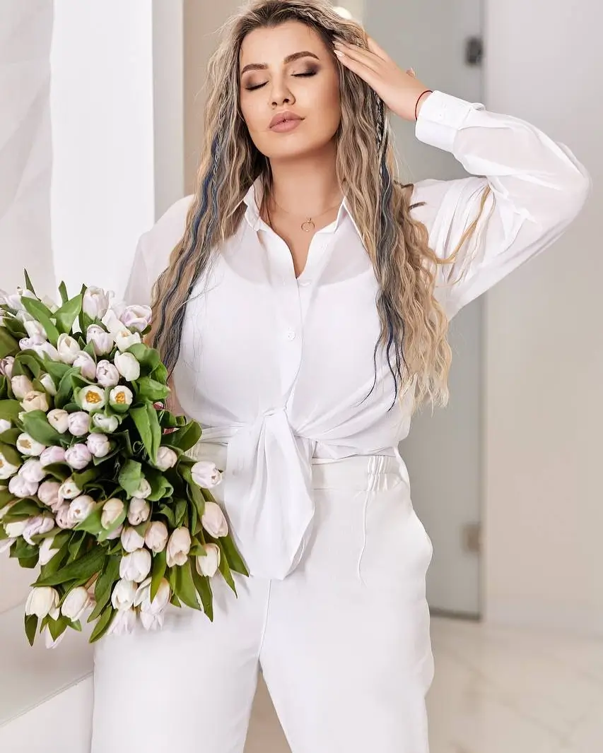 summer blouses for women 2026 Crisp White Tie Front The Summer Reset Piece