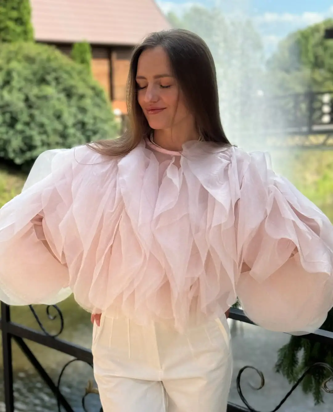 summer blouses for women 2026 Romantic Layers That Feel Like Summer Air
