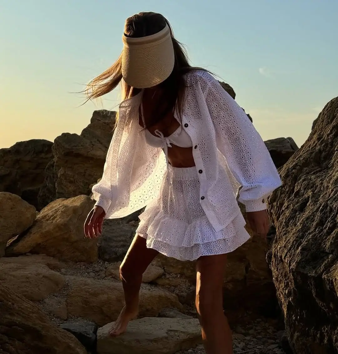 summer clothes for women 2026 Soft White Layers That Feel Like Vacation Skin