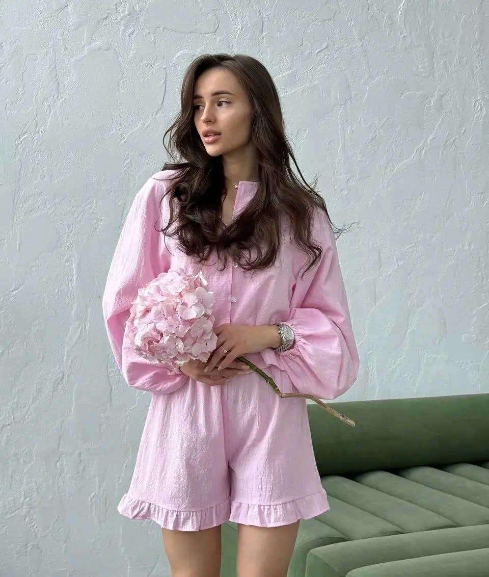 summer clothes for women 2026 Soft Pink Sets That Feel Light And Feminine