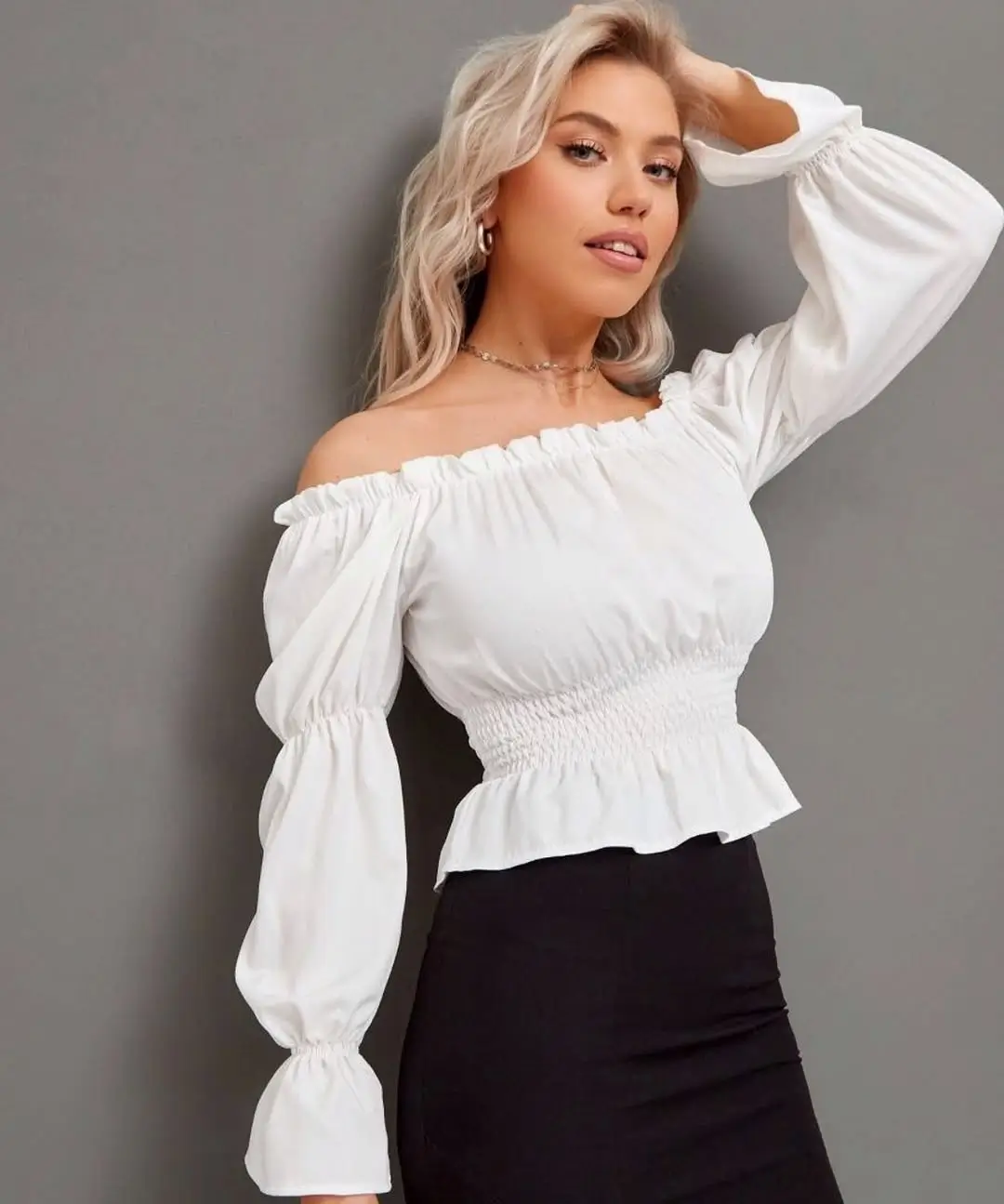 summer crop top outfits for women 2026 Romantic Volume with a Modern Crop