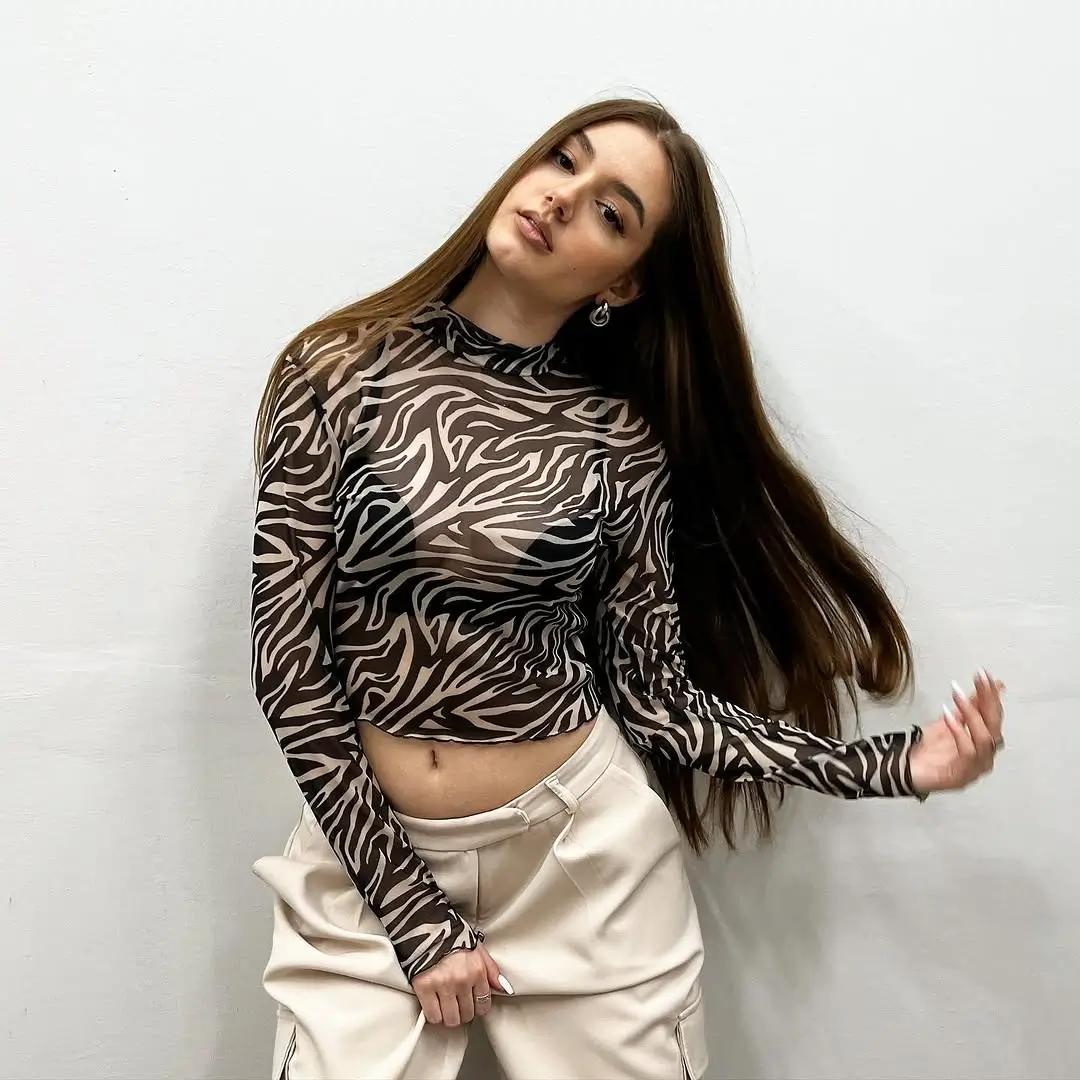 summer crop top outfits for women 2026 Sheer Layers and Modern Texture Play