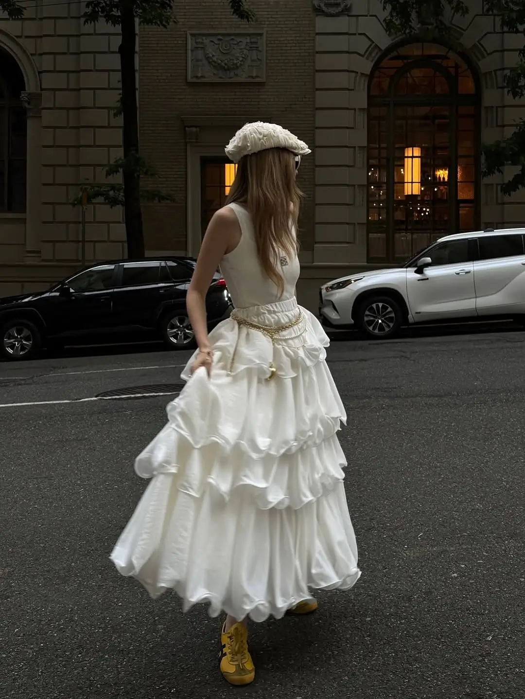 summer night going out outfits 2026 Romantic Volume for a Statement Night Out