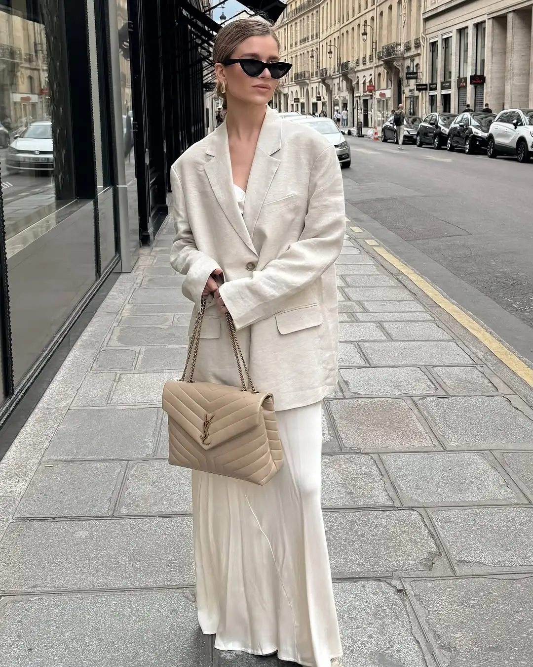 summer old money outfit for women 2026 Soft Linen Layers with Paris Street Minimalism