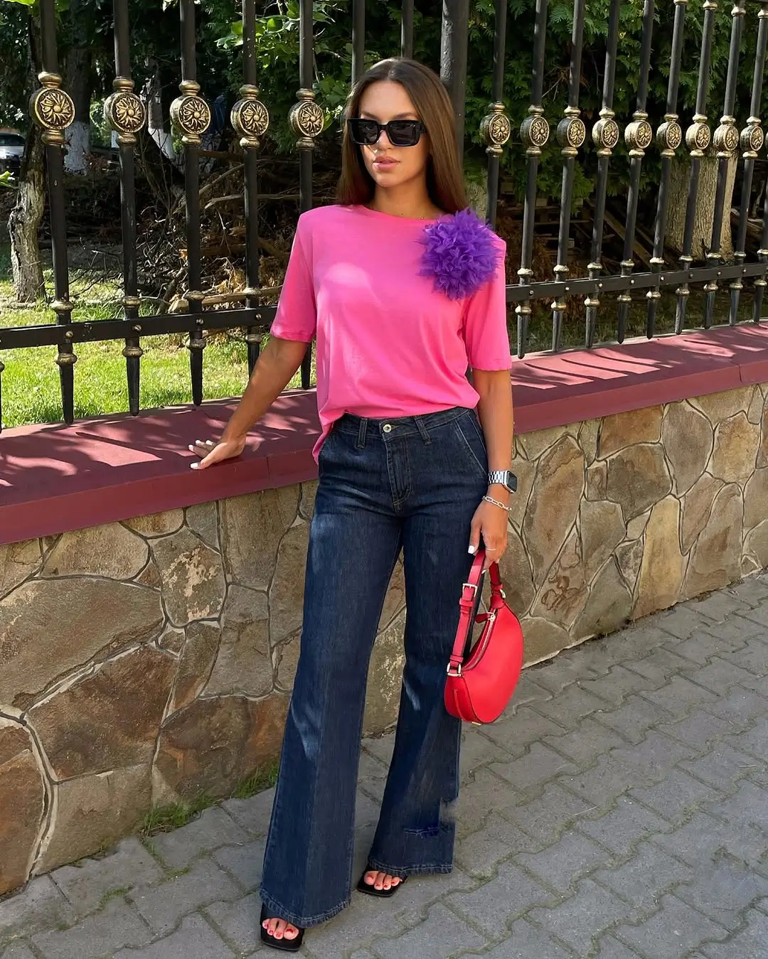 summer outfits for women 2026 Playful Color Pop Meets Relaxed Denim Energy