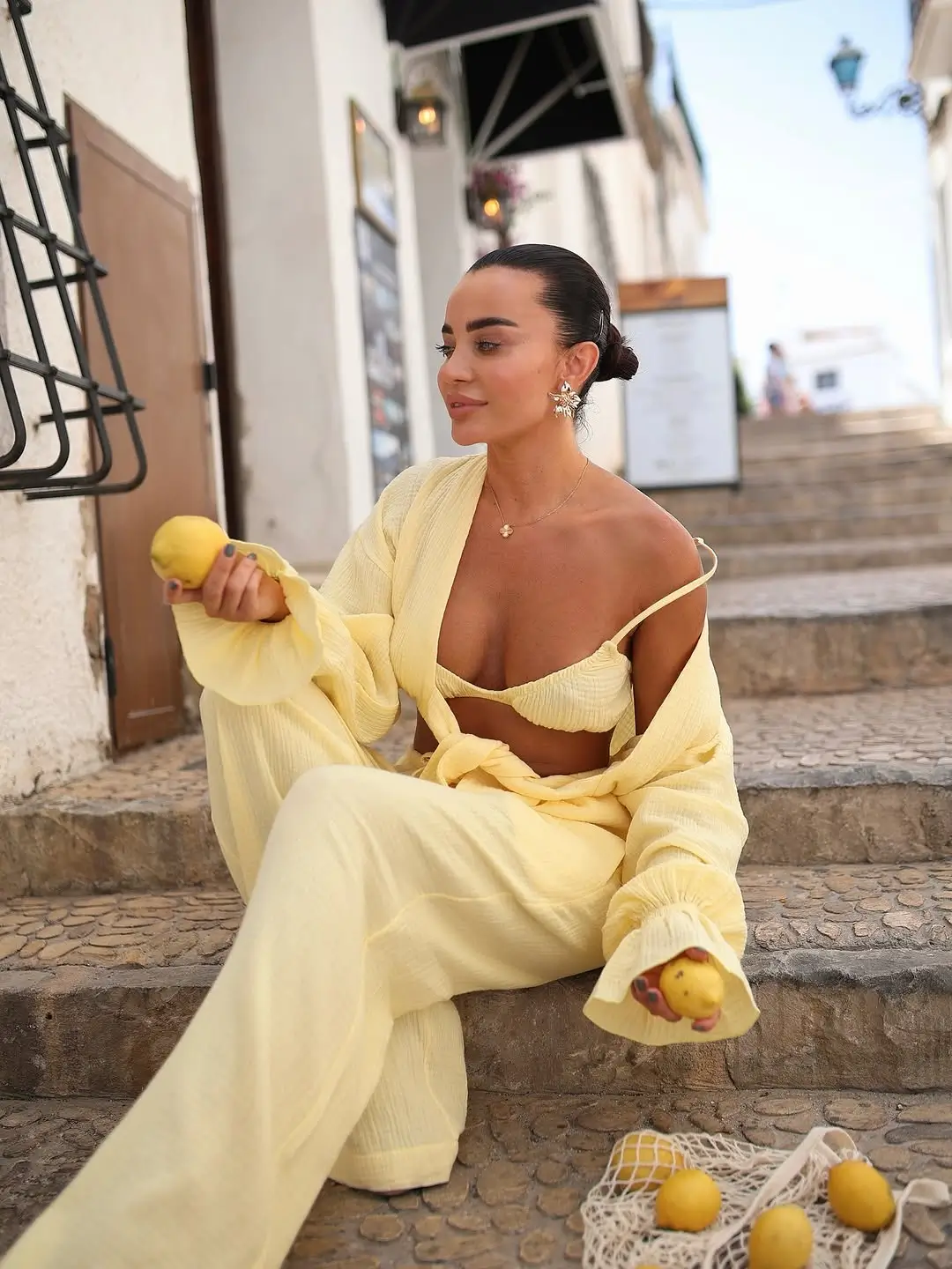summer outfits for women 2026 Soft Lemon Tones and Barely-There Elegance