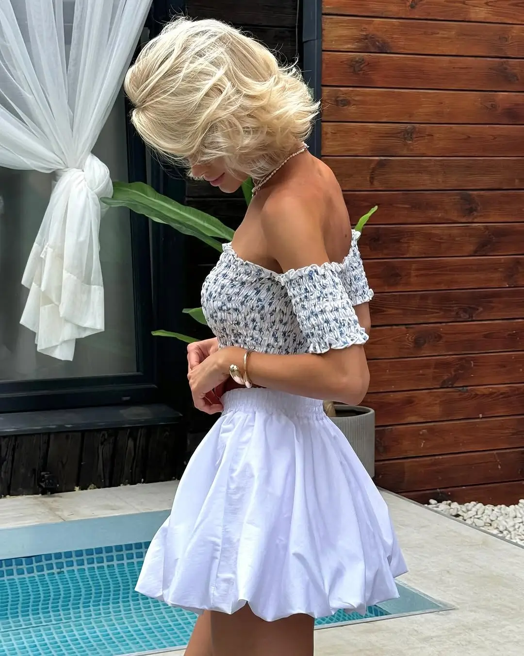 summer skirt outfits 2026 Soft Romance in a White Summer Silhouette