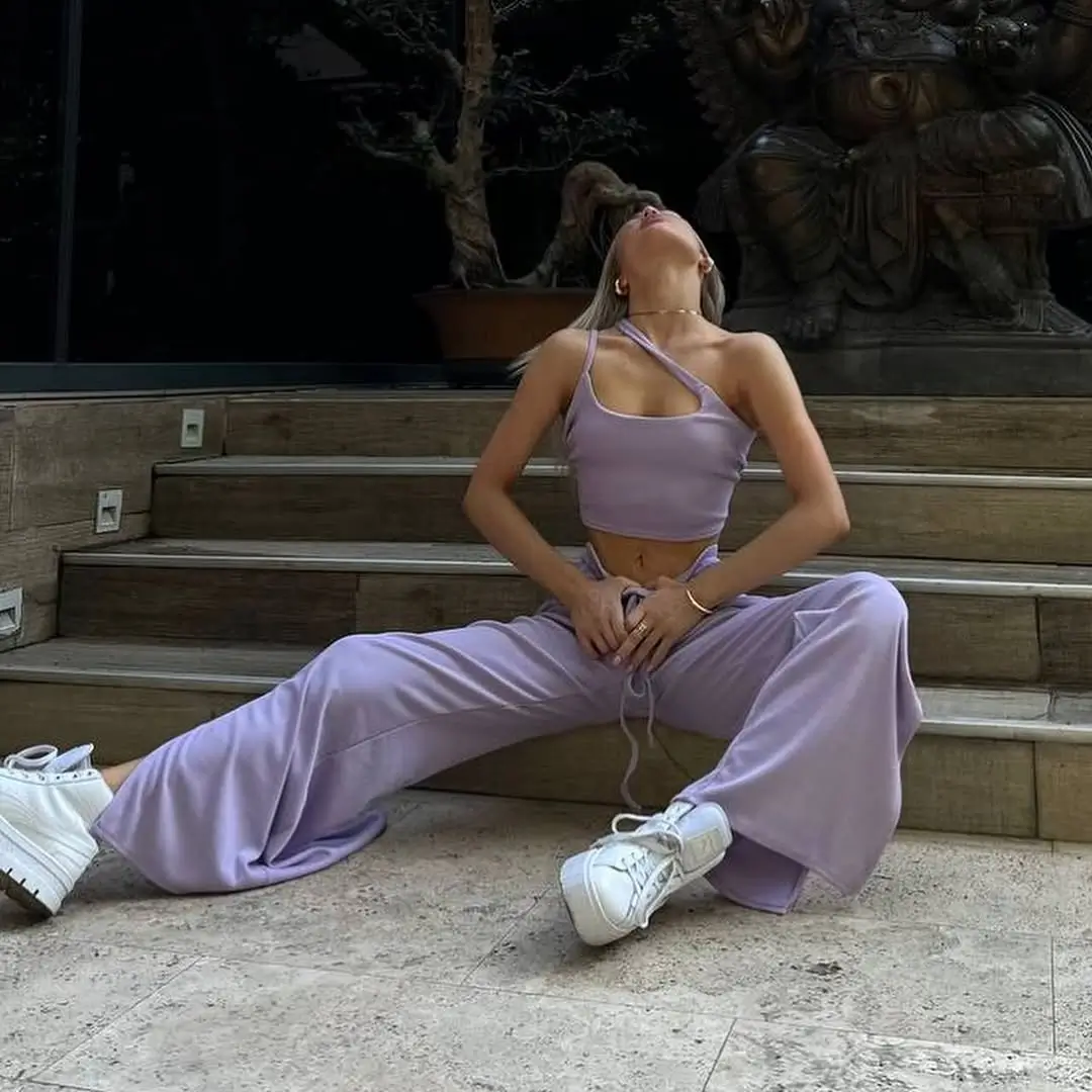 summer sleeveless tops for women 2026 Sporty Softness with a Feminine Twist