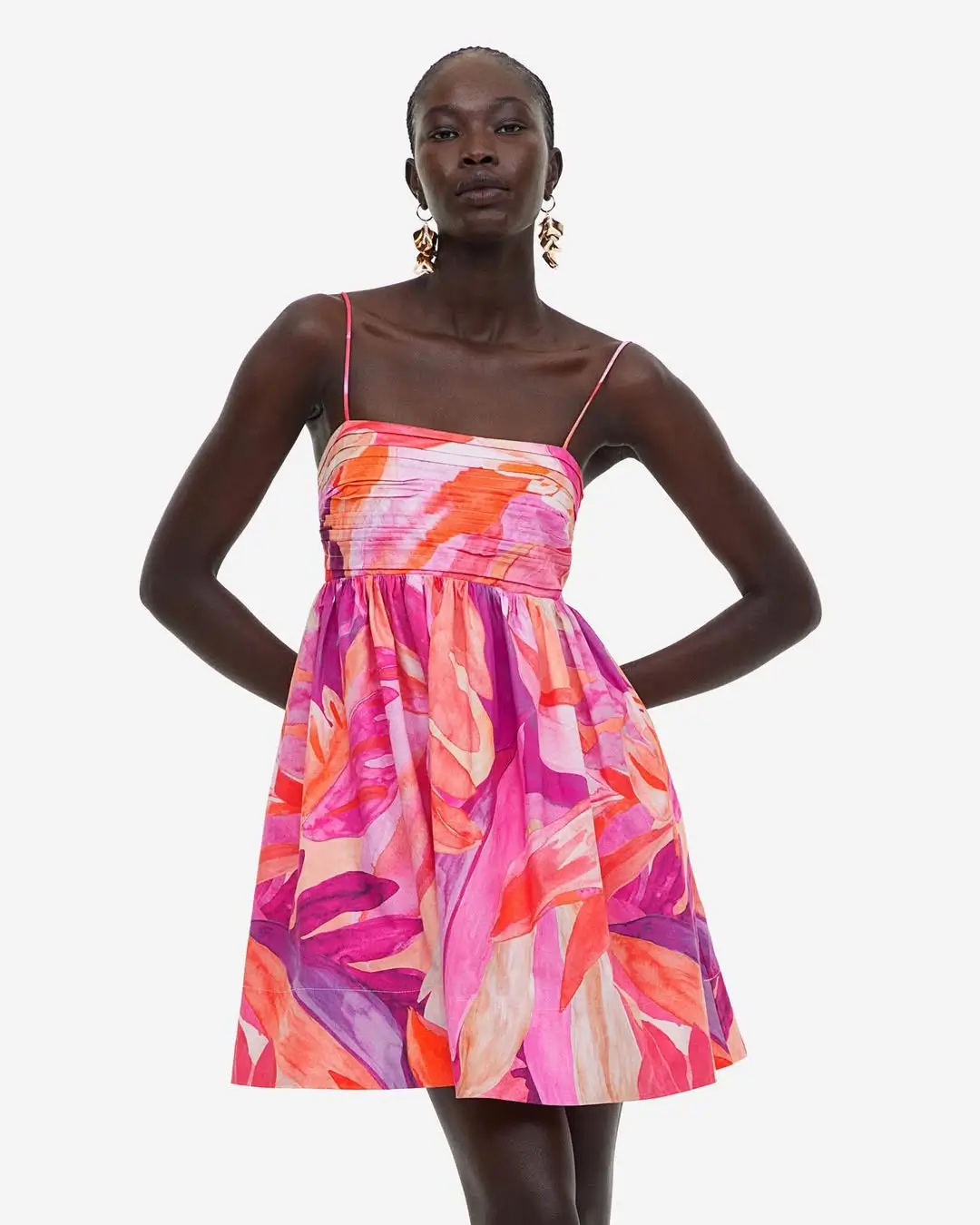 summer sundresses for women 2026 Soft Volume and Sunset Prints That Feel Like a Mood