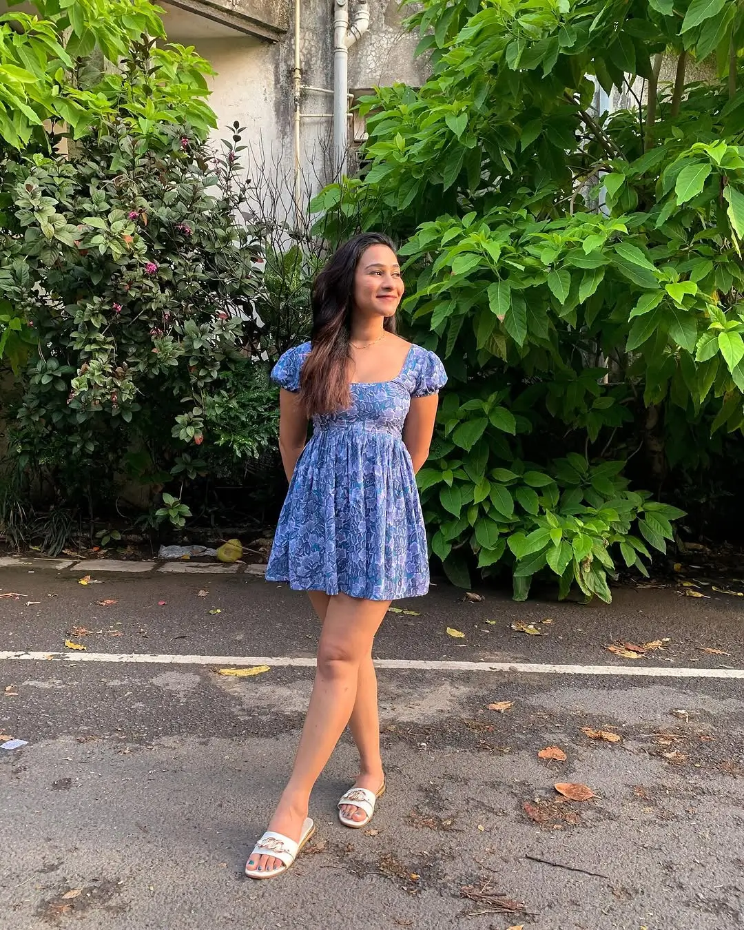 summer sundresses for women 2026 Soft Navy Florals That Feel Like a Summer Secret