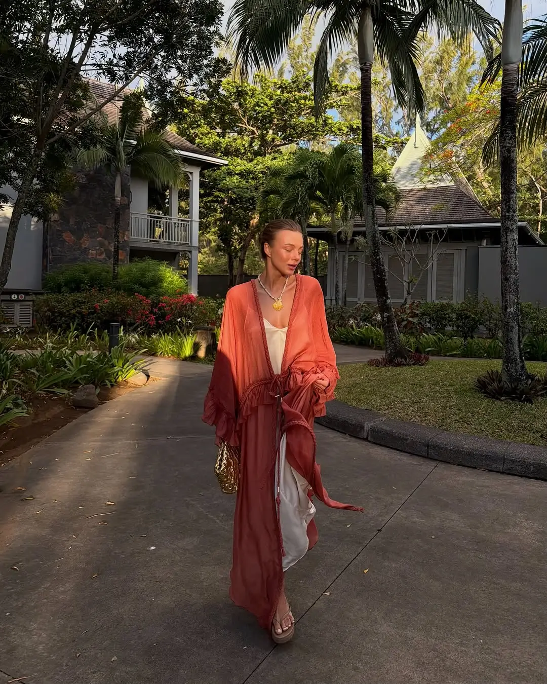 summer vacation resort outfits 2026 Lightweight Layers for Effortless Resort Mornings