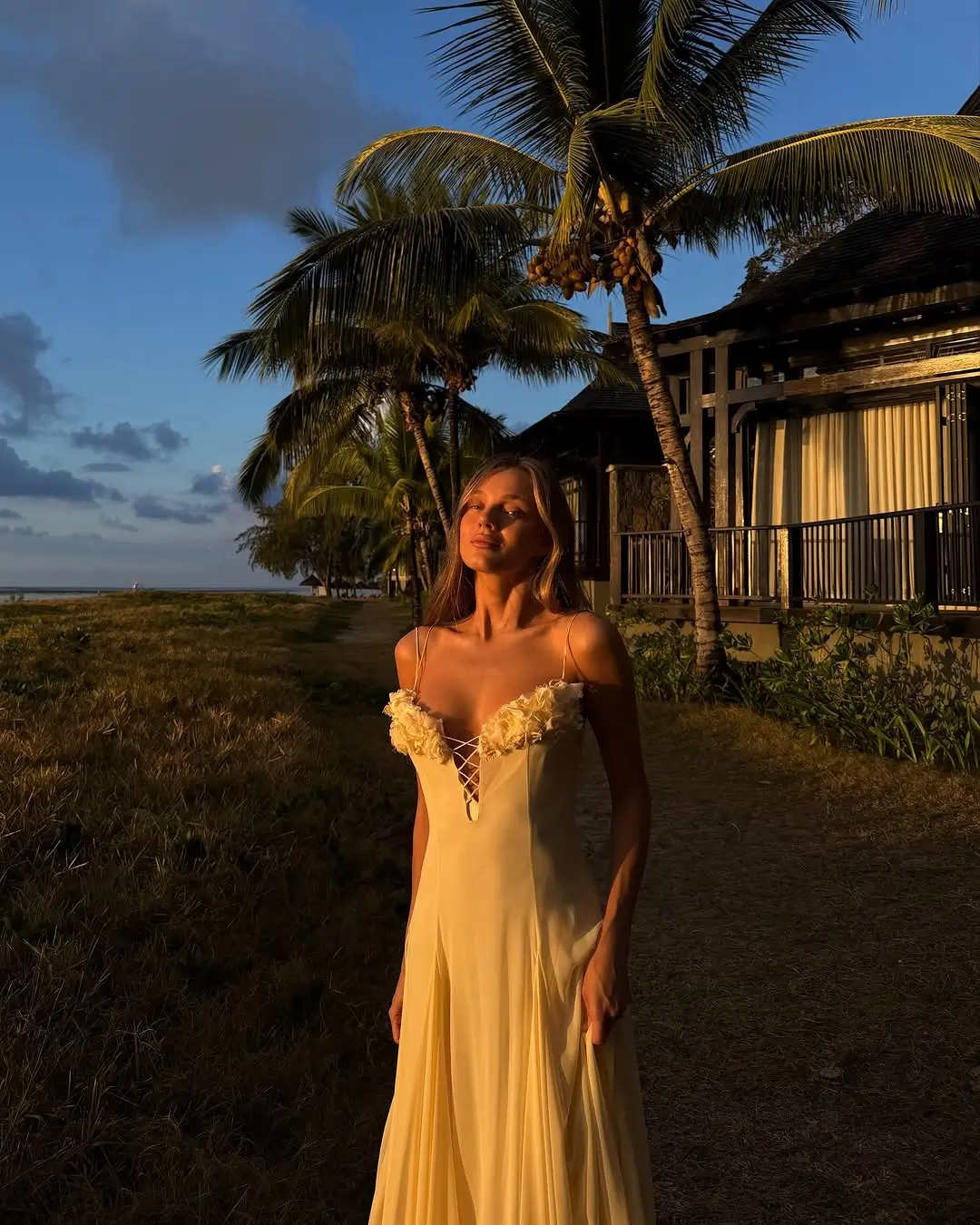 summer vacation resort outfits 2026 Golden Hour Slip Dresses That Feel Like Vacation Skin