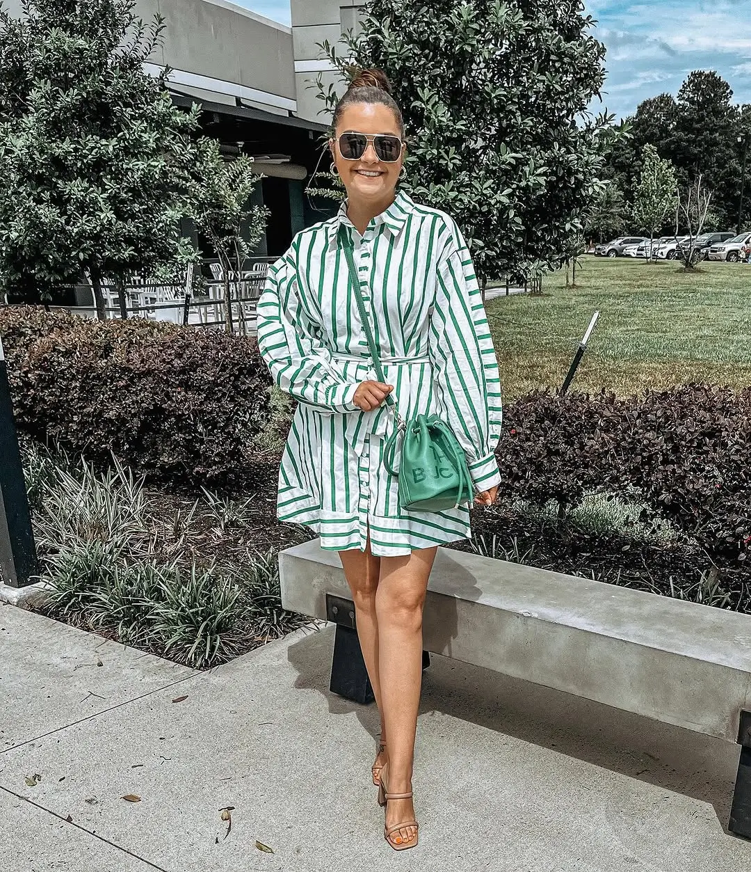 summer work outfits for the office 2026 Fresh Stripes and Polished Ease