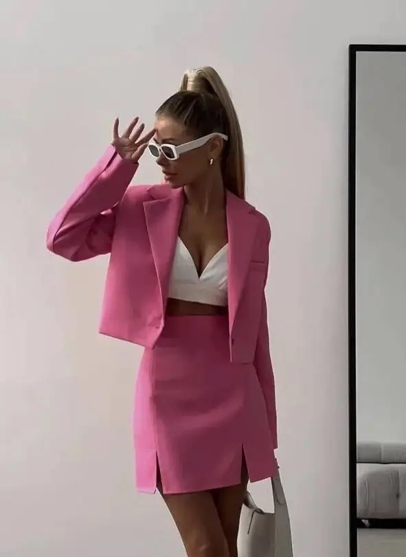 summer work outfits for the office 2026 Playful Pink with a Structured Twist