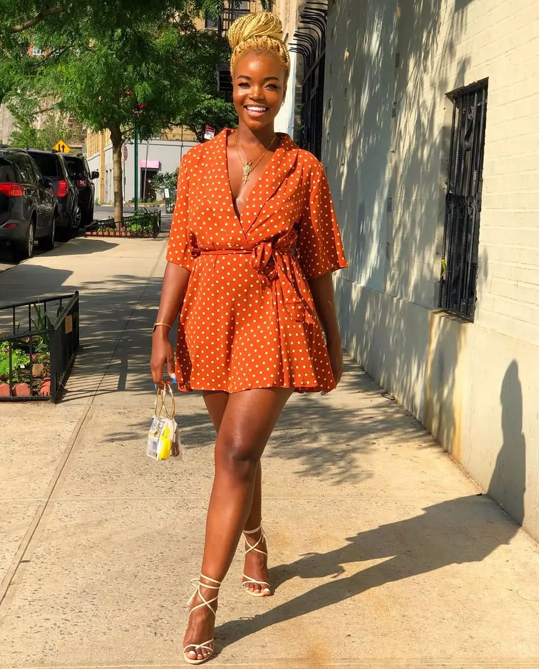 trendy summer outfits for black woman 2026 Flirty Polka Dot Mini for Everyday Confidence