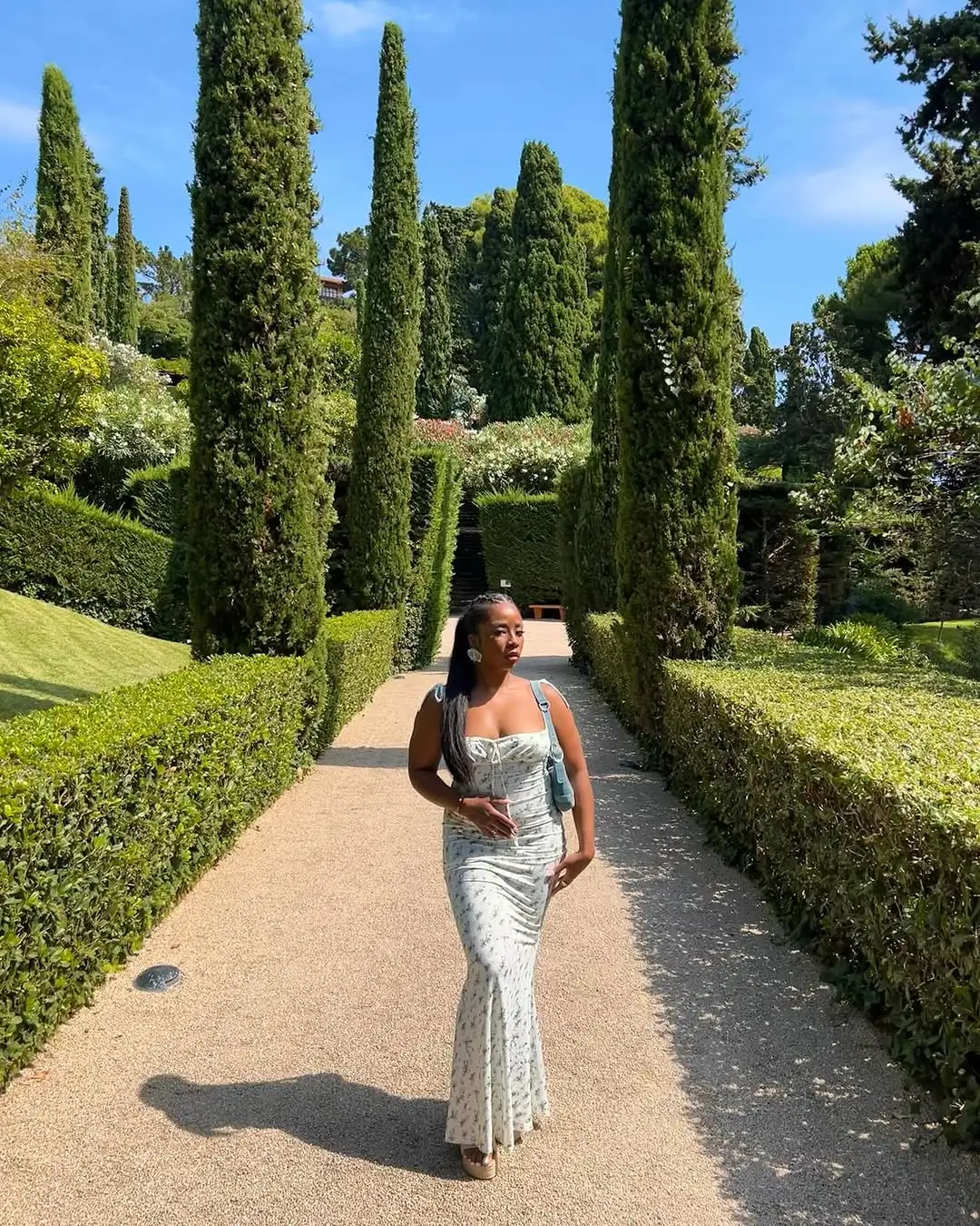 trendy summer outfits for black woman 2026 Soft Garden Elegance for Warm Day Escapes