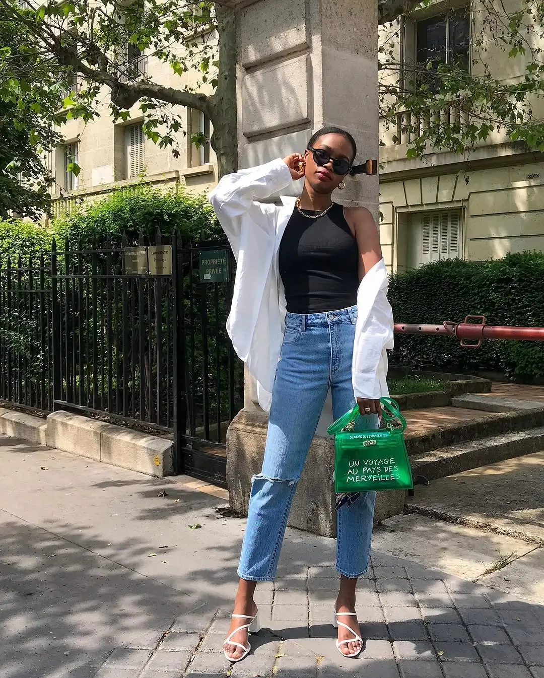 trendy summer outfits for black woman 2026 Effortless City Chic with Denim and Layers