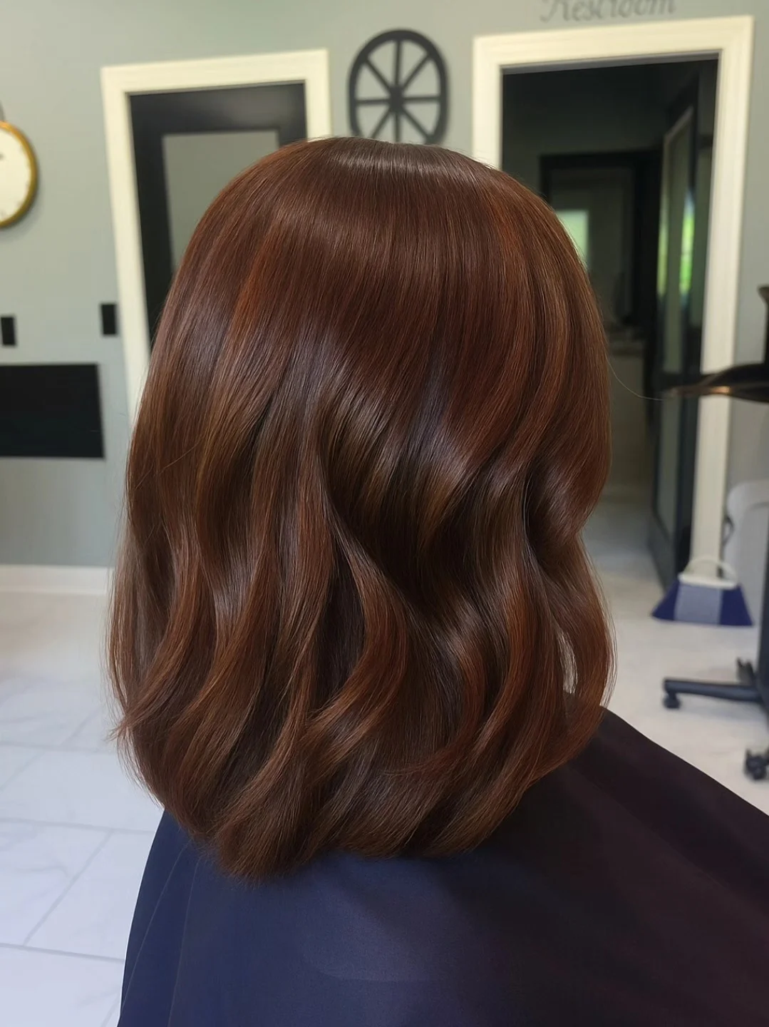 copper summer red hair color 2026 Soft Brunette Copper Waves for an Easy Everyday Glow