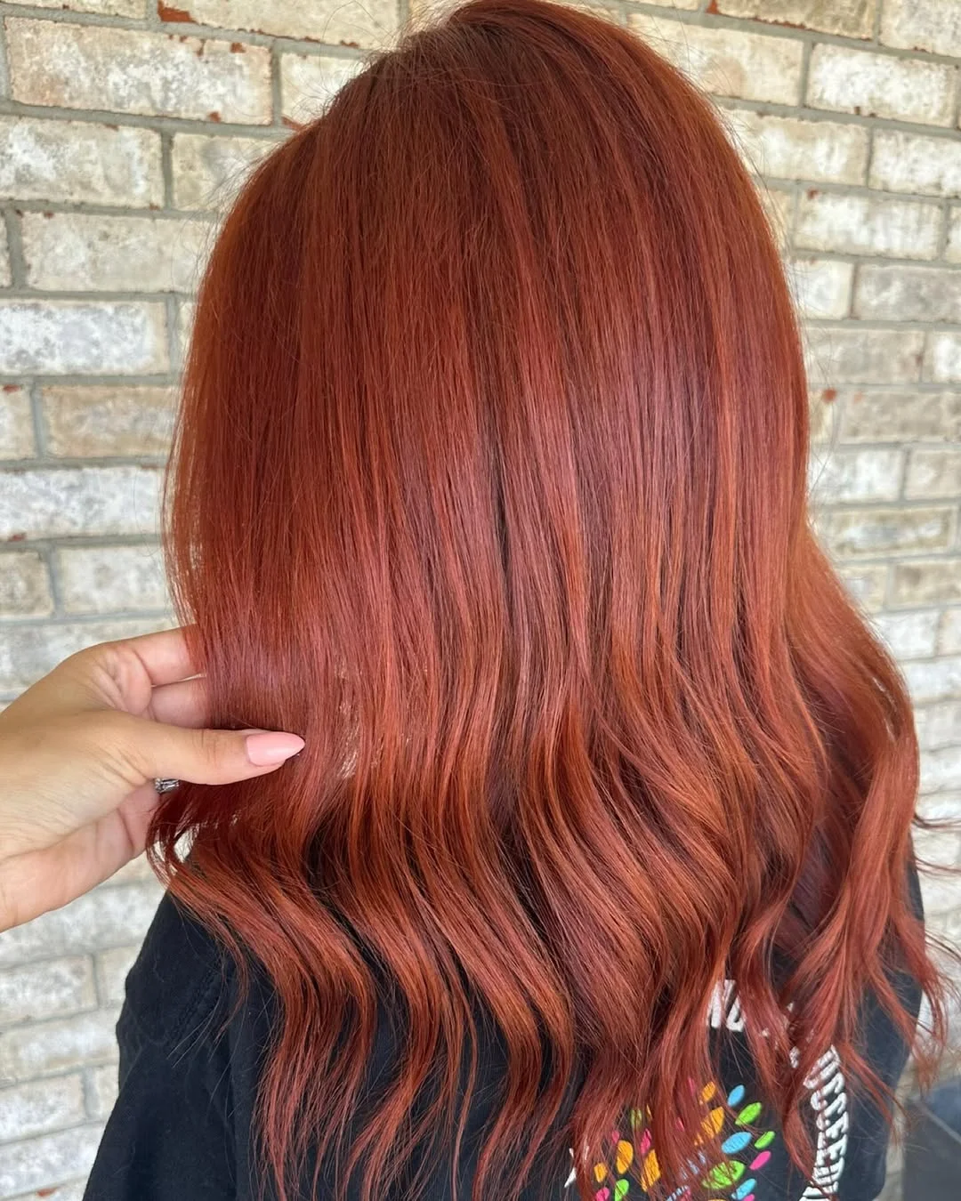 copper summer red hair color 2026 Soft Light Copper Waves with a Natural Summer Touch