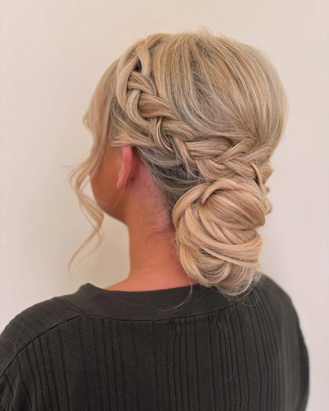easy summer hairstyles ideas 2026 Low Braided Bun That Feels Effortlessly Chic