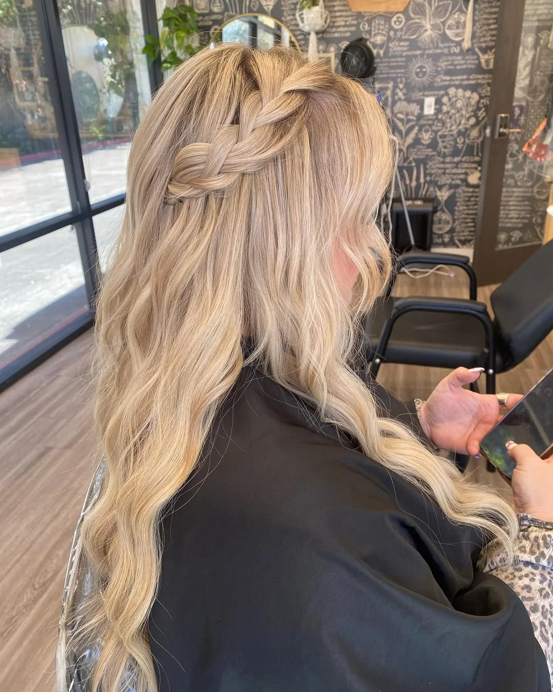 easy summer hairstyles ideas 2026 Loose Side Braid With Beachy Blonde Waves
