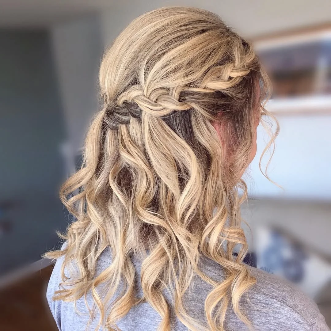 easy summer hairstyles ideas 2026 Boho Braided Waves With Lived-In Texture