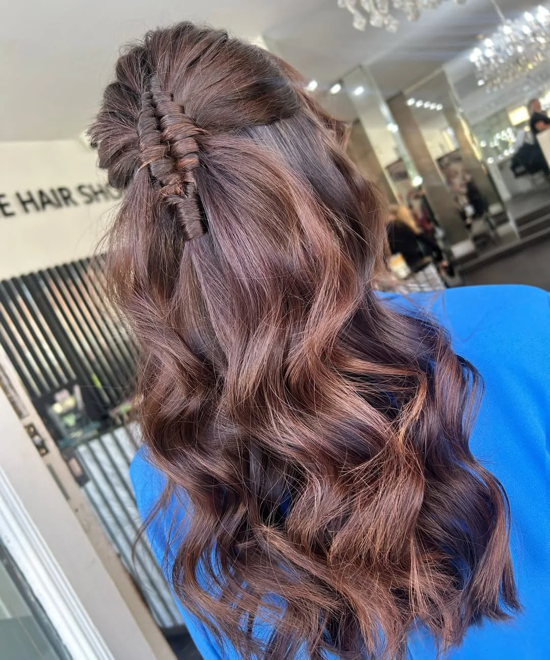 effortless summer easy hairstyle 2026 Textured Half Up Twist