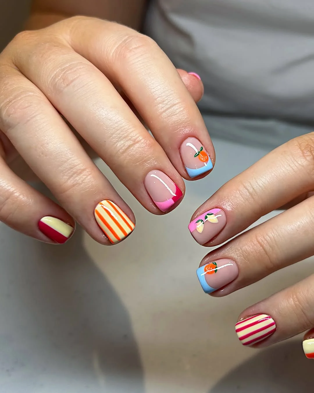 June Nails Ideas 2026 Fruit Inspired Nails