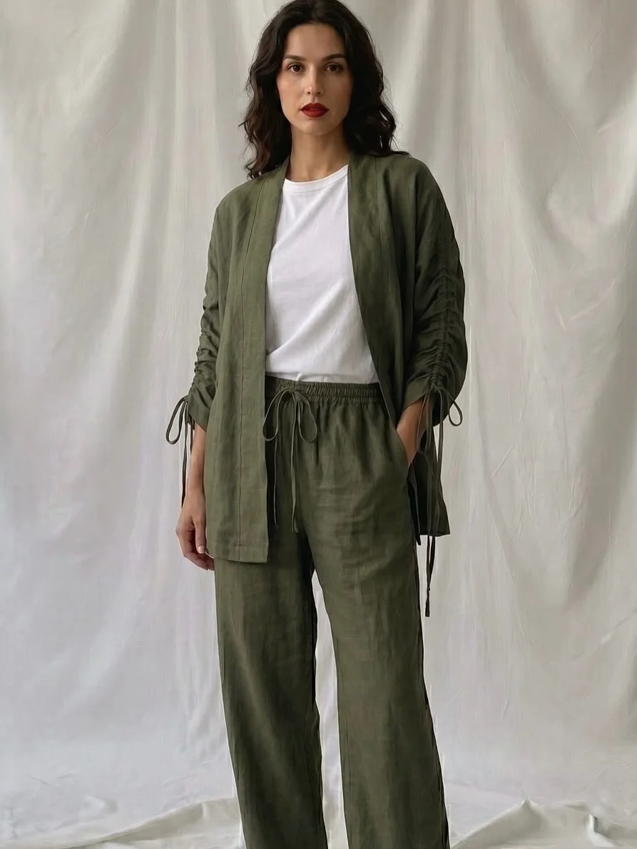June Outfits Ideas - Summer Trends 2026 Relaxed Linen Sets That Feel Expensive Without Trying