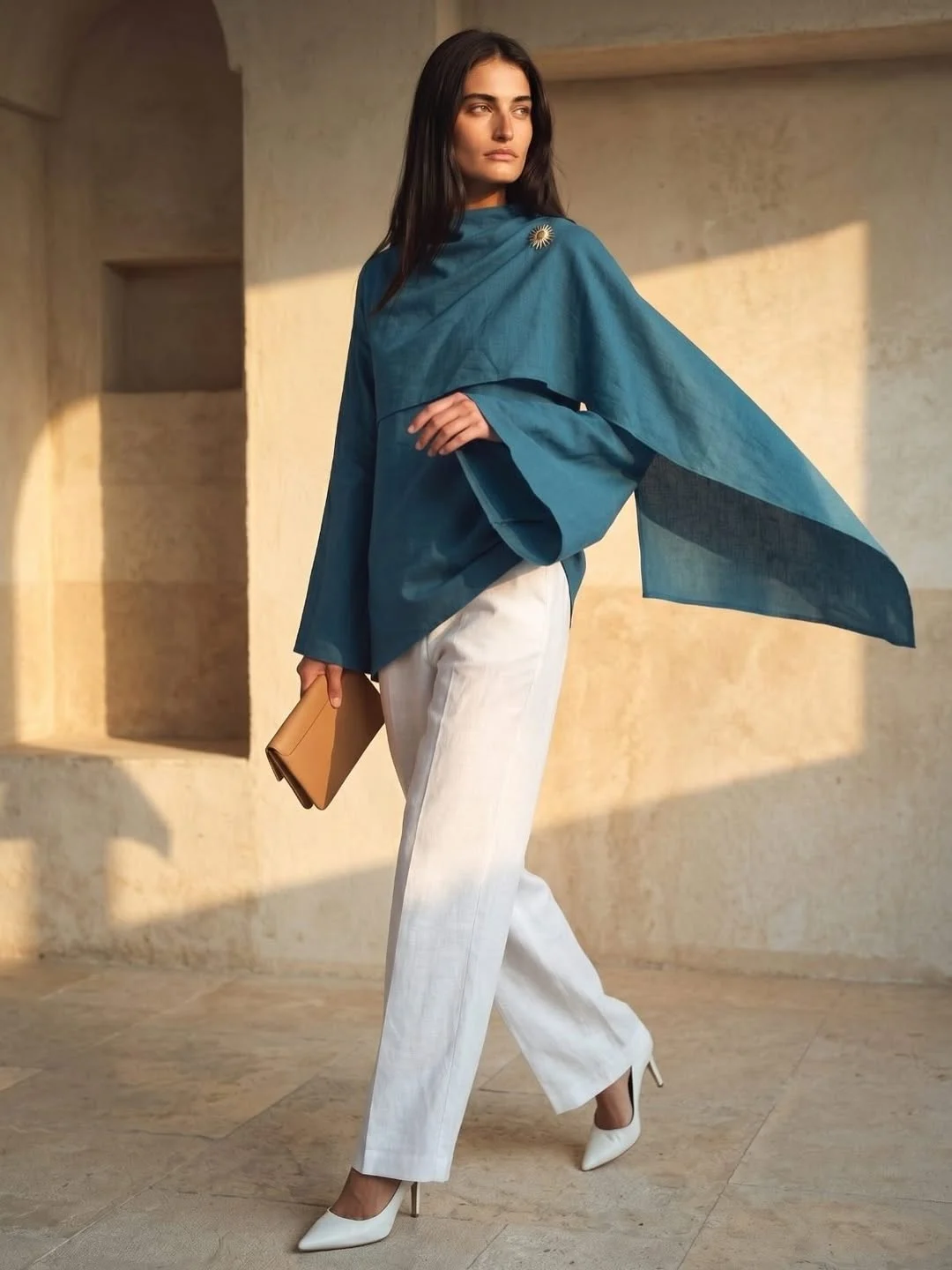 June Outfits Ideas - Summer Trends 2026 Flowy Draping Is Becoming Summer’s Quiet Luxury Move