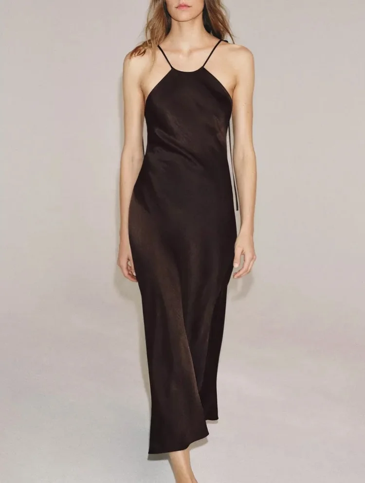 June Outfits Ideas - Summer Trends 2026 Minimal Slip Dresses Are Owning Summer Nights