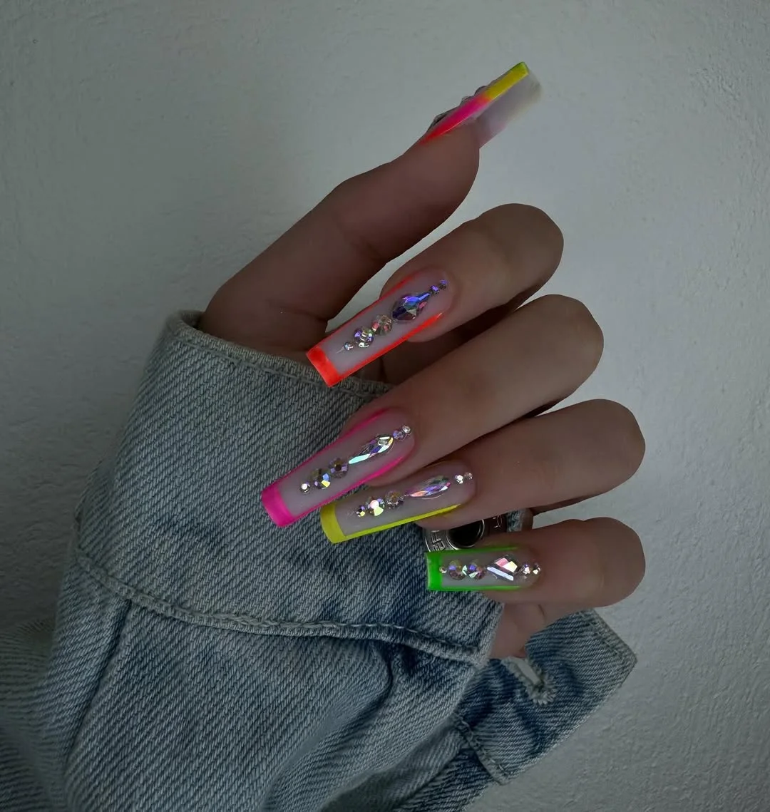 Neon Summer Nails 2026 That Make Every Summer Outfit Pop