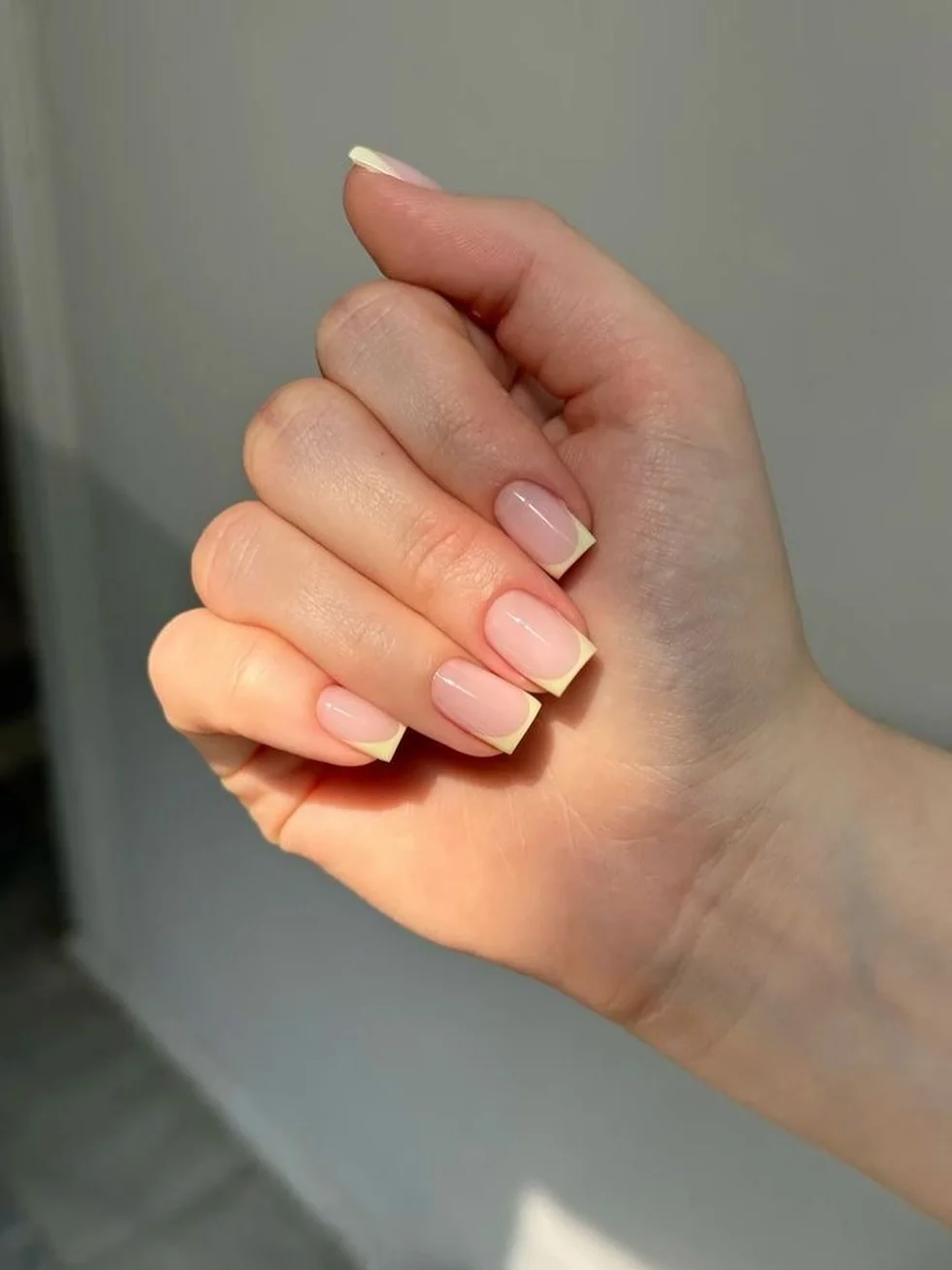 short summer nails 2026 Clean Girl Natural Short Nails