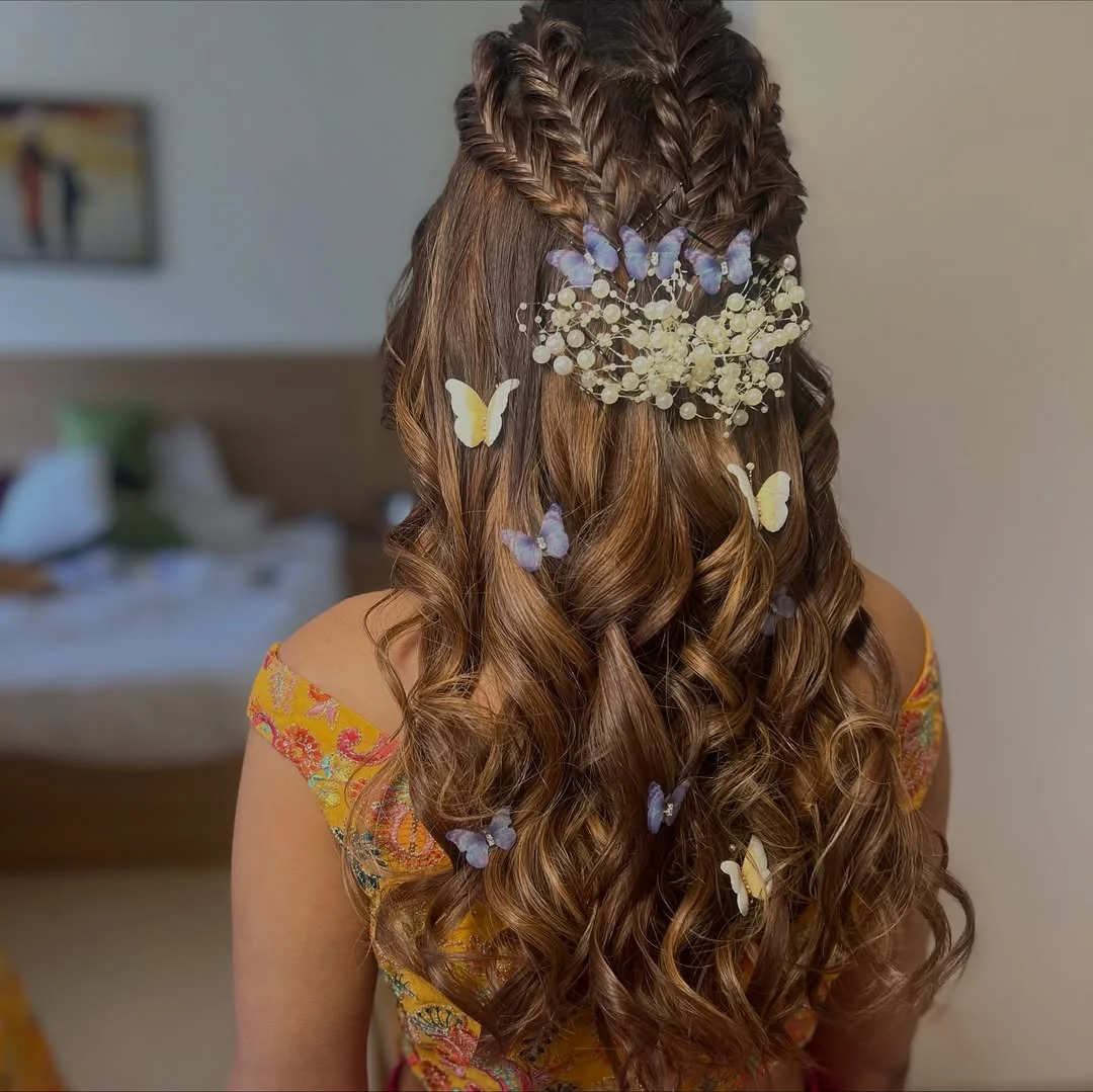trendy summer braids hairstyle 2026 Butterfly Braids With Soft Summer Curls