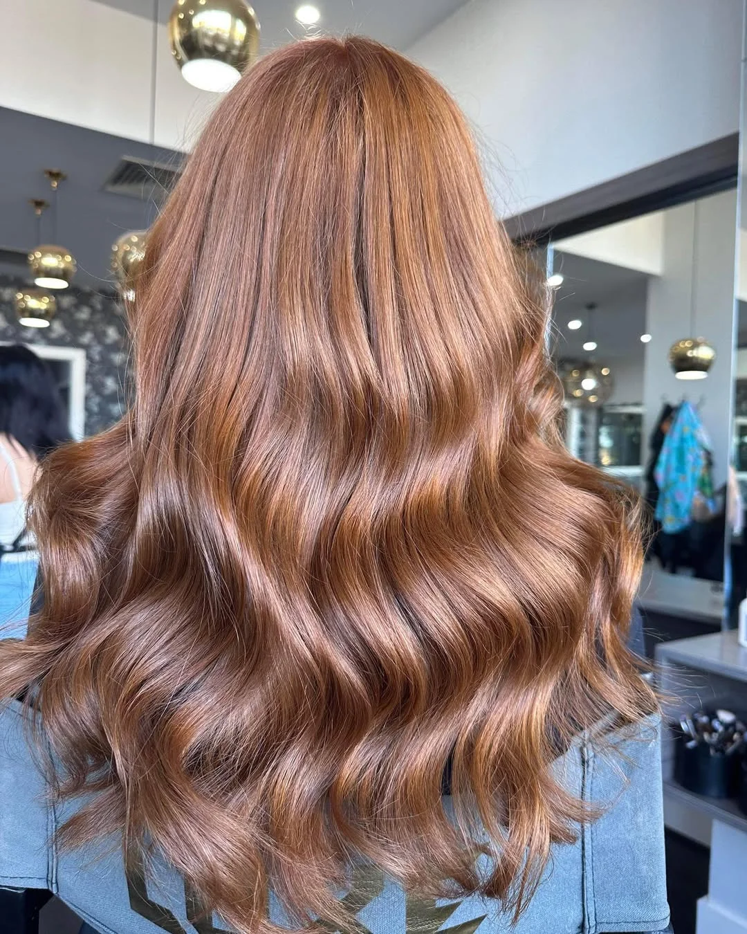 summer outfits for women 2026 Soft Glossy Auburn Length with Natural Flow