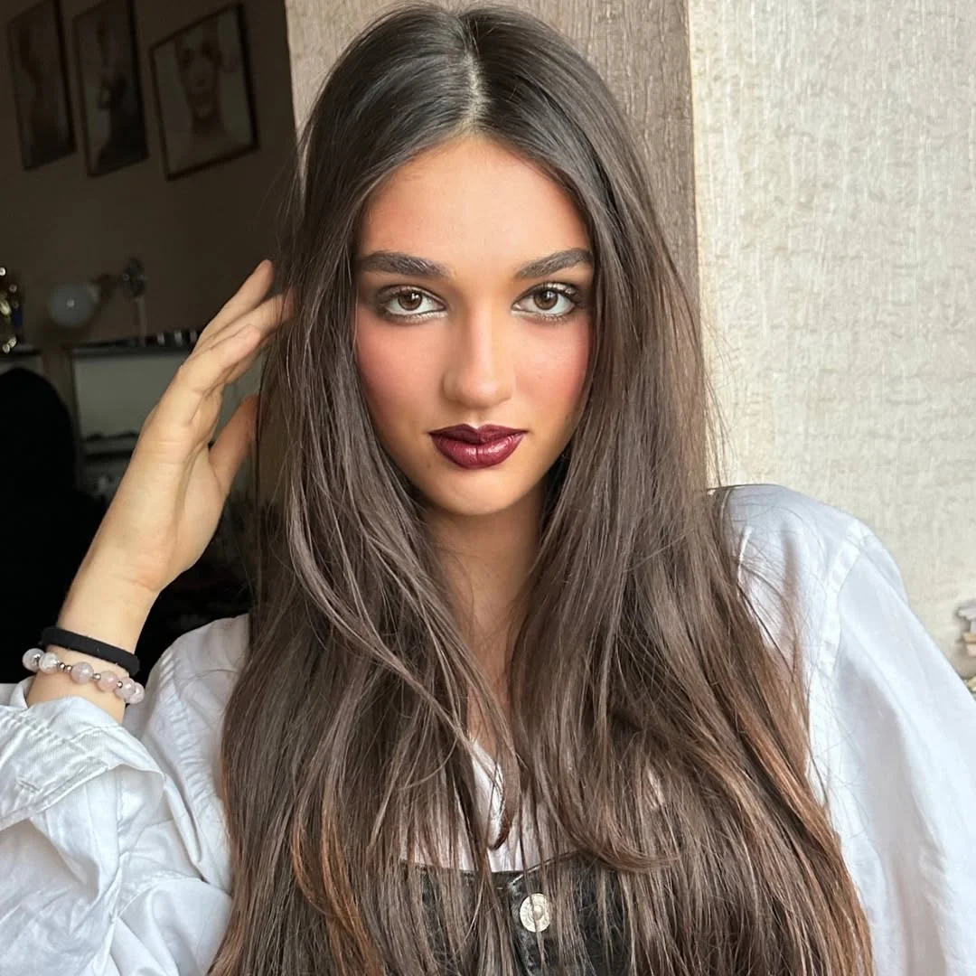 warm summer brunette hair color 2026 Soft ash brunette with airy summer lightness