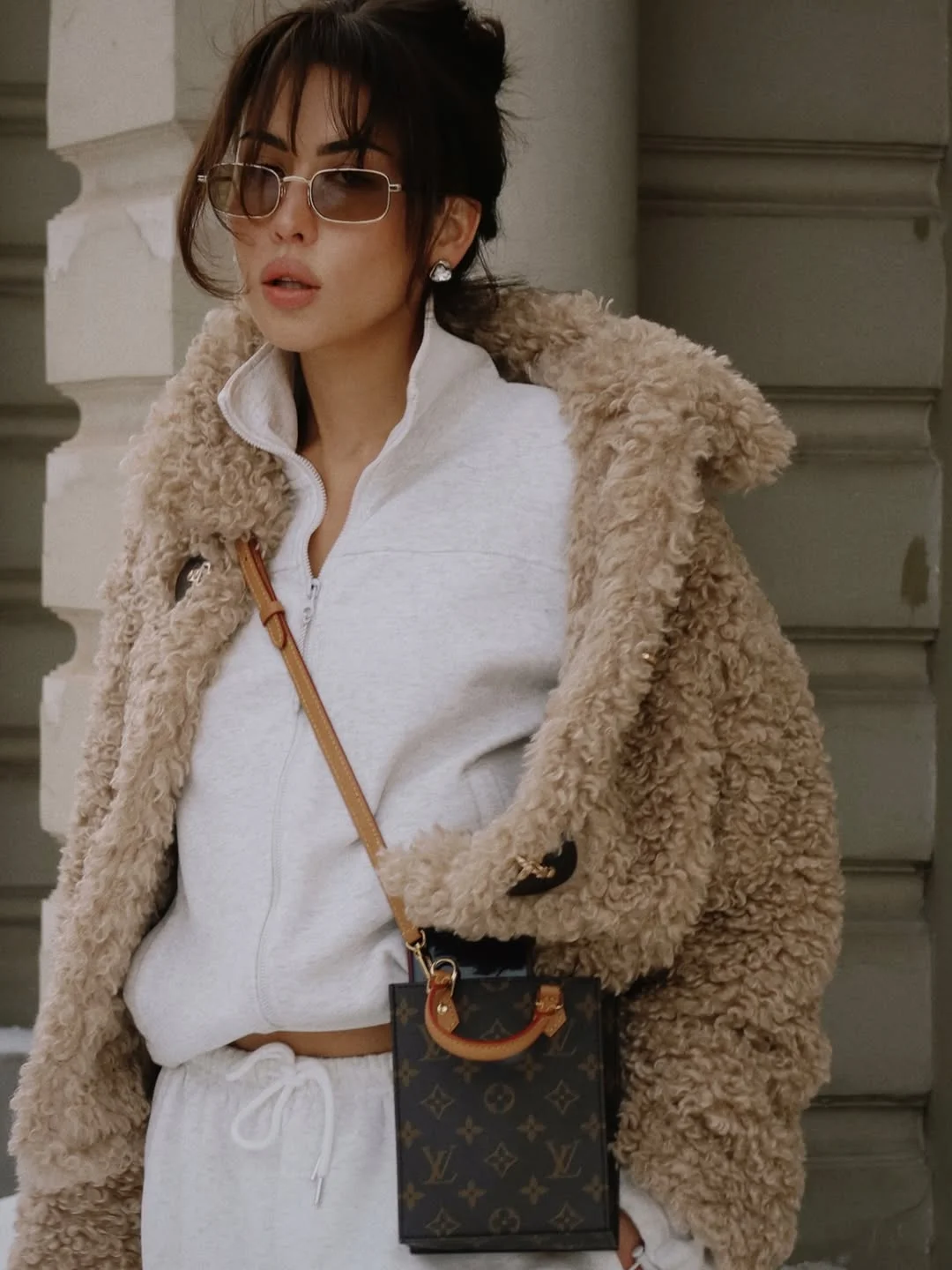 autumn fashion outfits 2026 Soft Teddy Layers with Elevated Loungewear