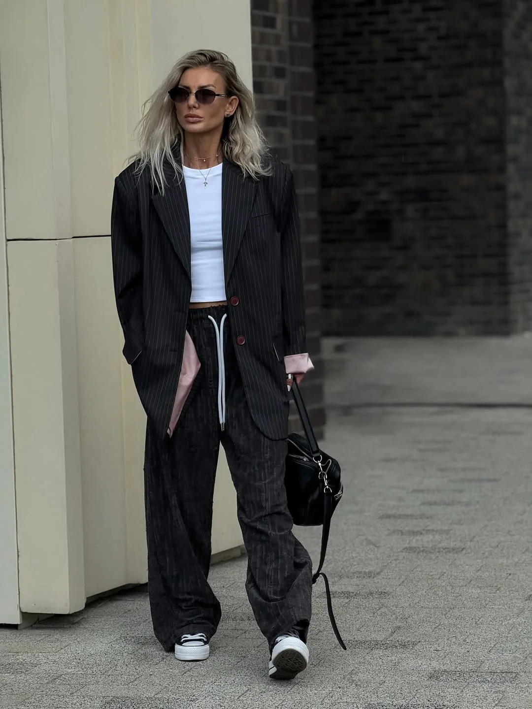 autumn fashion outfits 2026 Relaxed Pinstripes That Redefine Office Style