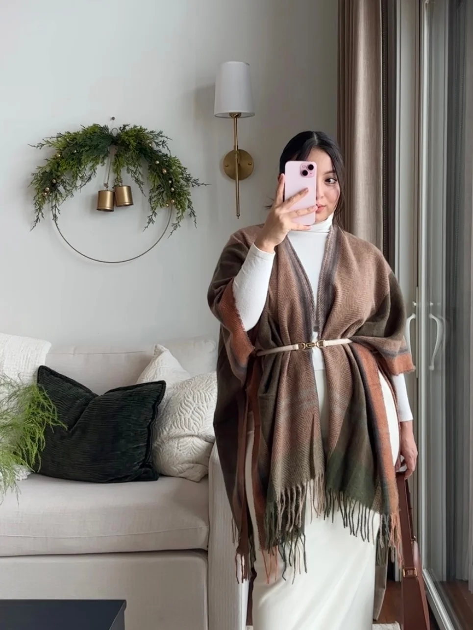 boho chic outfits fall plus size 2026 Wrapped Neutrals and Cozy Autumn Textures