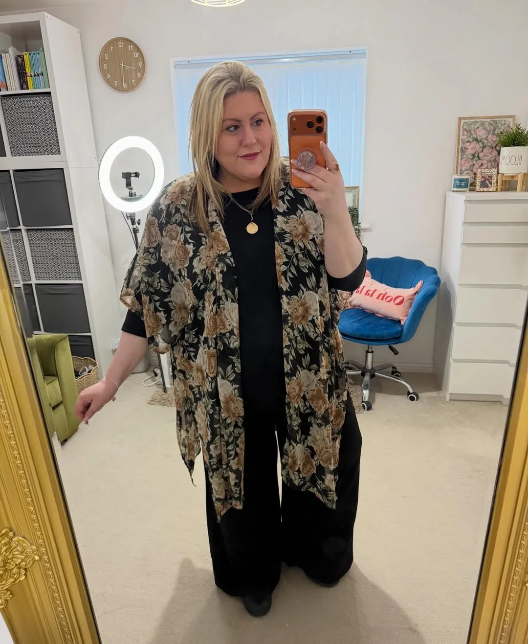 boho chic outfits fall plus size 2026 Floral Kimonos for Relaxed Everyday Style