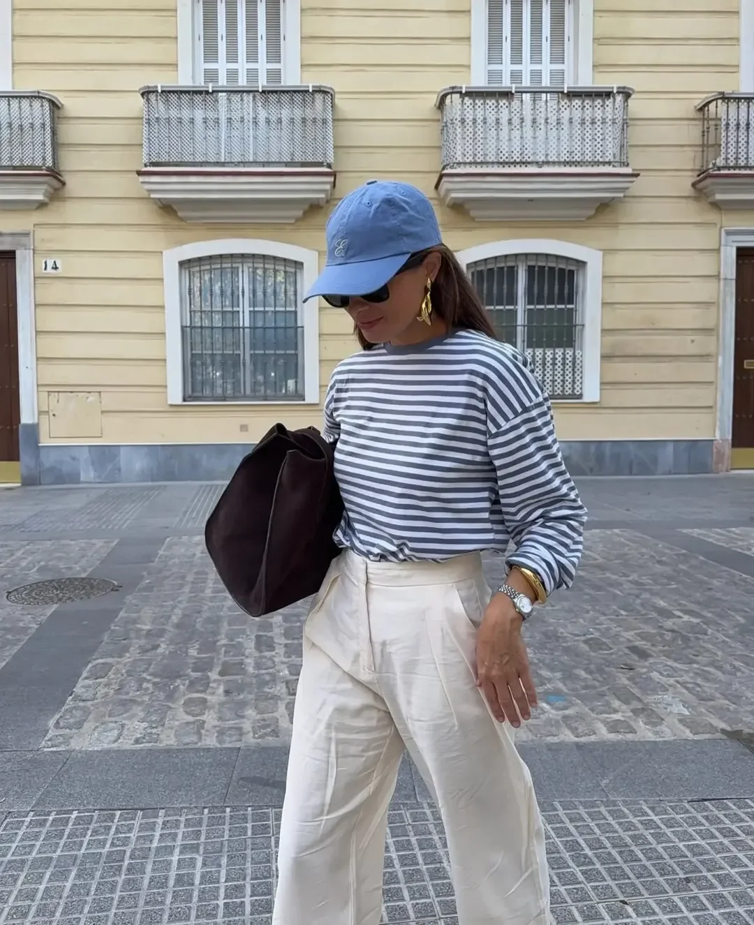 casual early fall outfits comfy 2026 Classic Stripes Meet Soft Tailoring